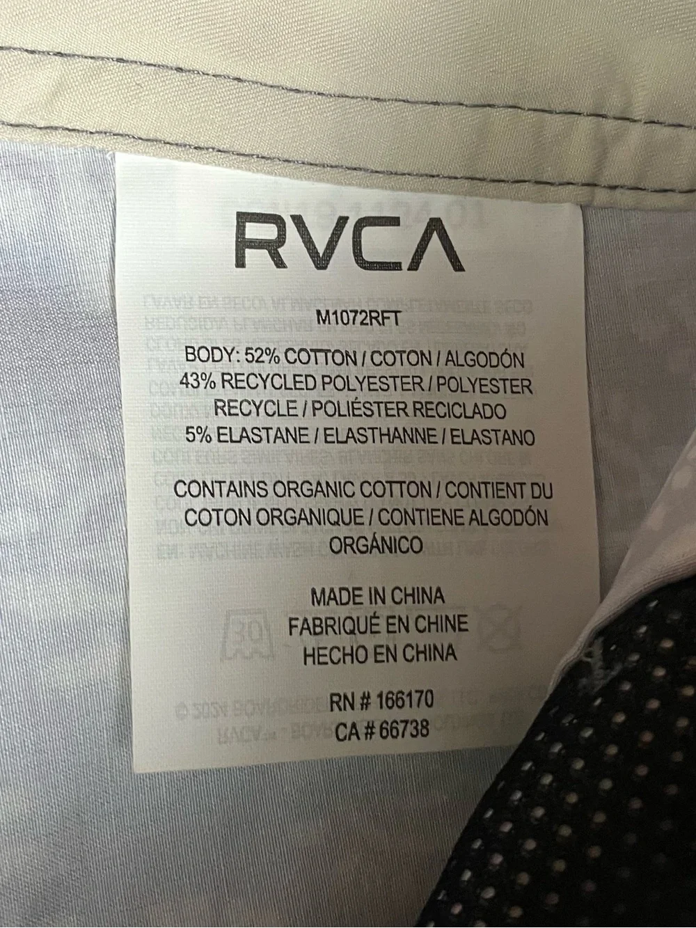 RVCA Freeport Trunks Men’s Size Green Grey Floral 16 Board Shorts NWT!